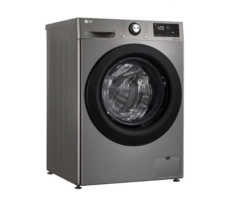LG Front Load Washing Machine 8 KG, Speed 1400 RPM