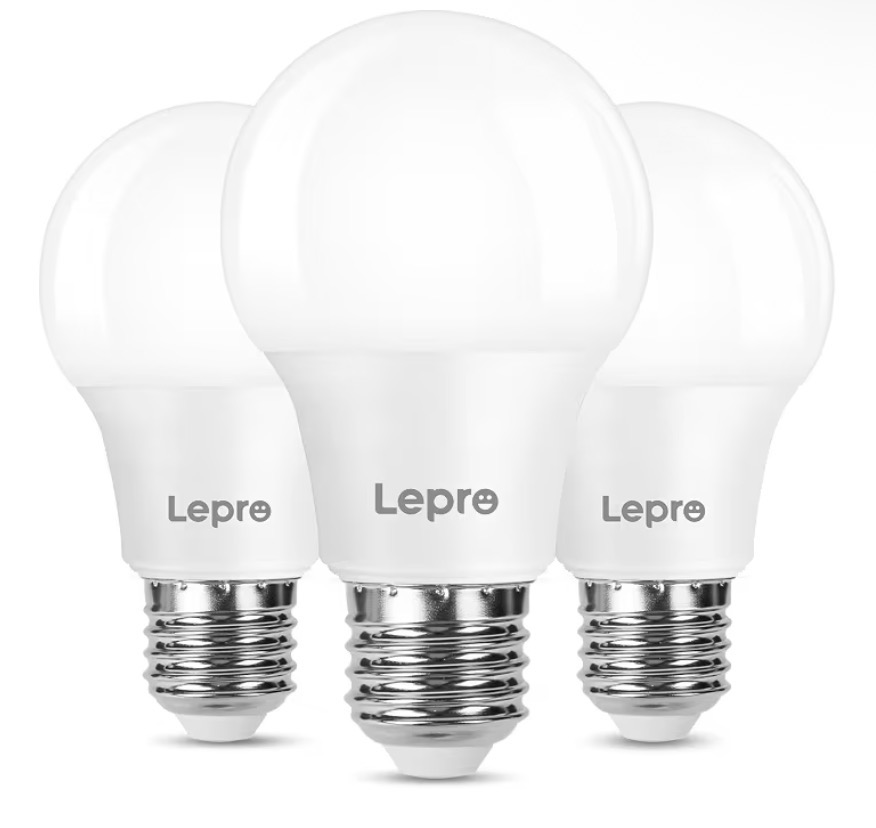 Lepro E27 LED Bulb, Warm Light 2700K 8.5W