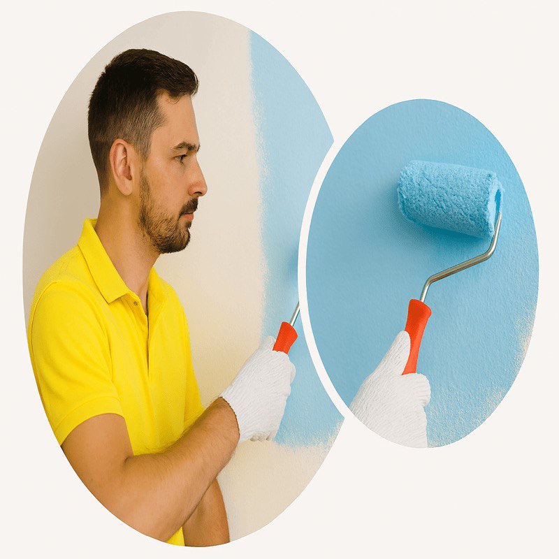1 Bedroom Apartment Repainting (Up to 60 sqm)