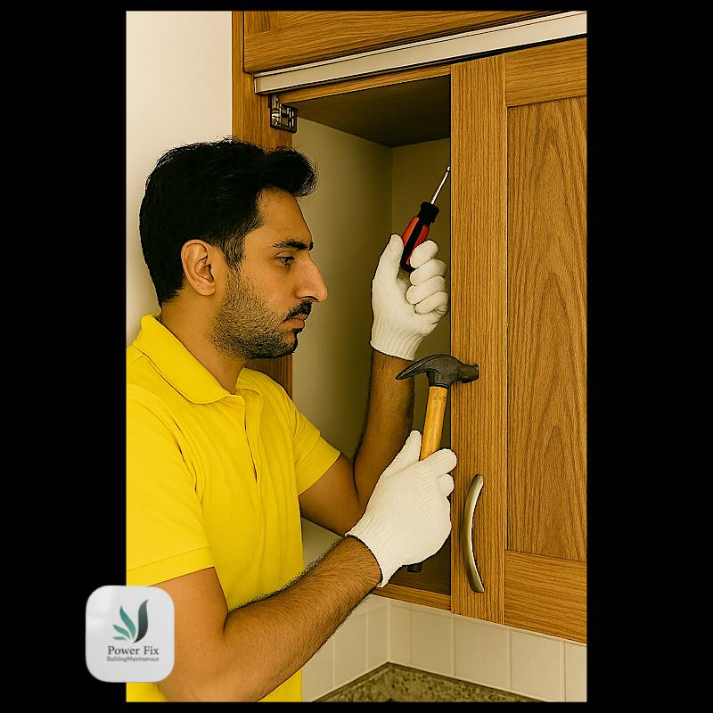 Kitchen Cabinet Repair & Fixing