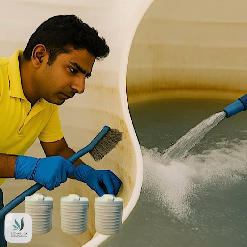 3 Water Tanks Cleaning Package