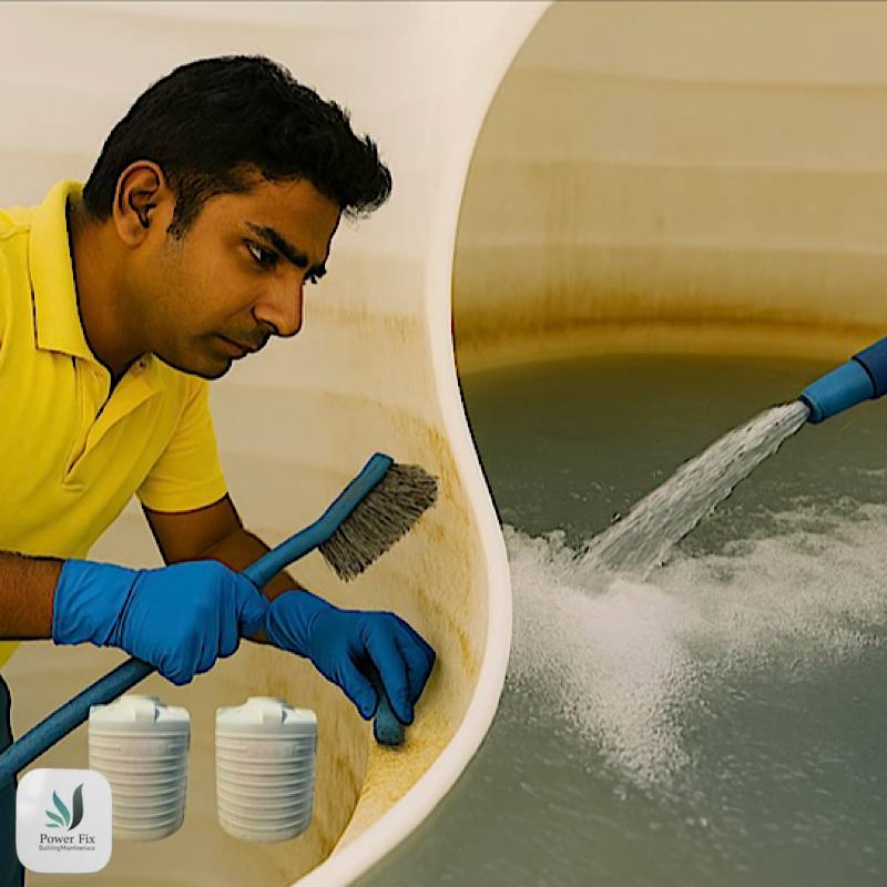 2 Water Tanks Cleaning Package